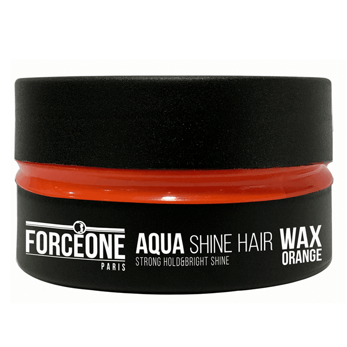 ForceOne Aqua Shine Hair Wax Orange 150ml - Awarid UAE