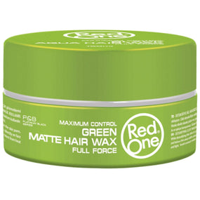 RedOne Green Matte Hair Wax Full Force 150ml - Awarid UAE