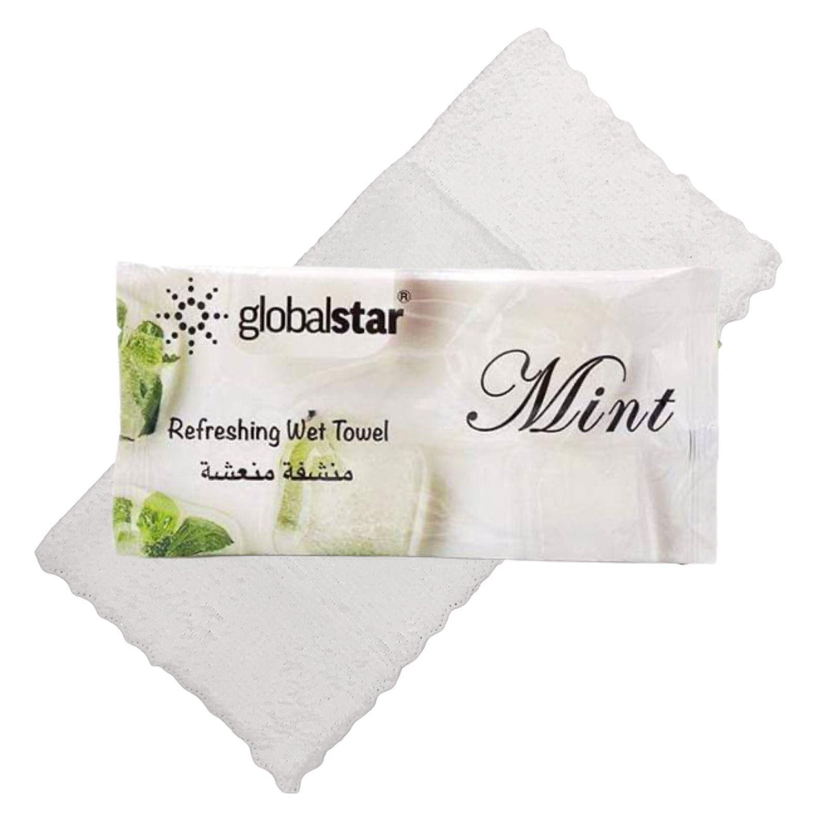 Globalstar Refreshing Wet Towel Mint 1pc - RT04
