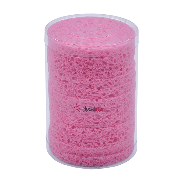Globalstar Deep Cleansing Facial Sponge Pink SP-1P - Awarid UAE
