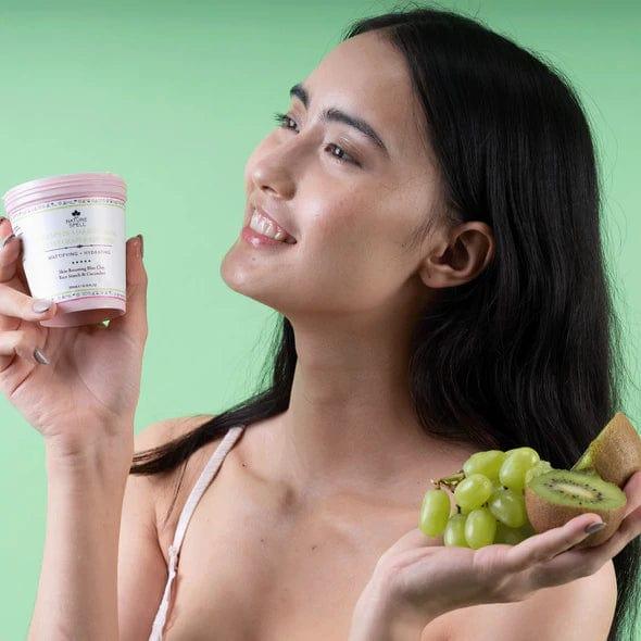 Nature Spell Therapy In A Jar Body Mask Sweet Grape & Kiwi Seed 200ml - Awarid UAE