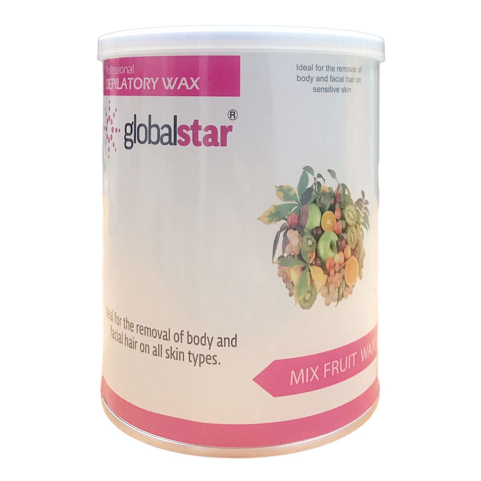 Globalstar Professional Depilatory Wax Can Mix Fruit 800ml