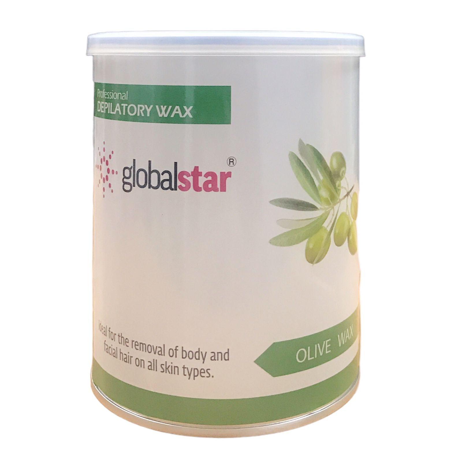 Globalstar Professional Depilatory Wax Can Olive 800ml