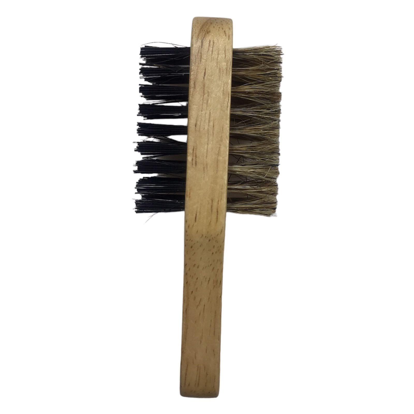 Globalstar Double Sided Wooden Beard Brush Small WB-563