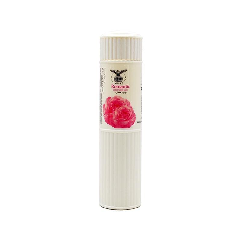 Black Perfumed Talc Powder Romantic 250 gr - Awarid UAE
