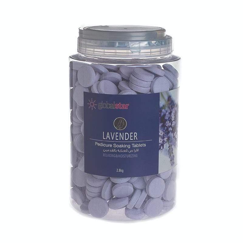 Globalstar Pedicure Soaking Tablets Lavender 2800g - BS176L - Awarid UAE