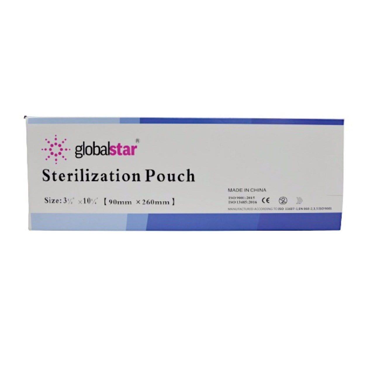 Globalstar Medical Self Sealing Sterilization Pouch 3.5x10'' 100pcs - Awarid UAE
