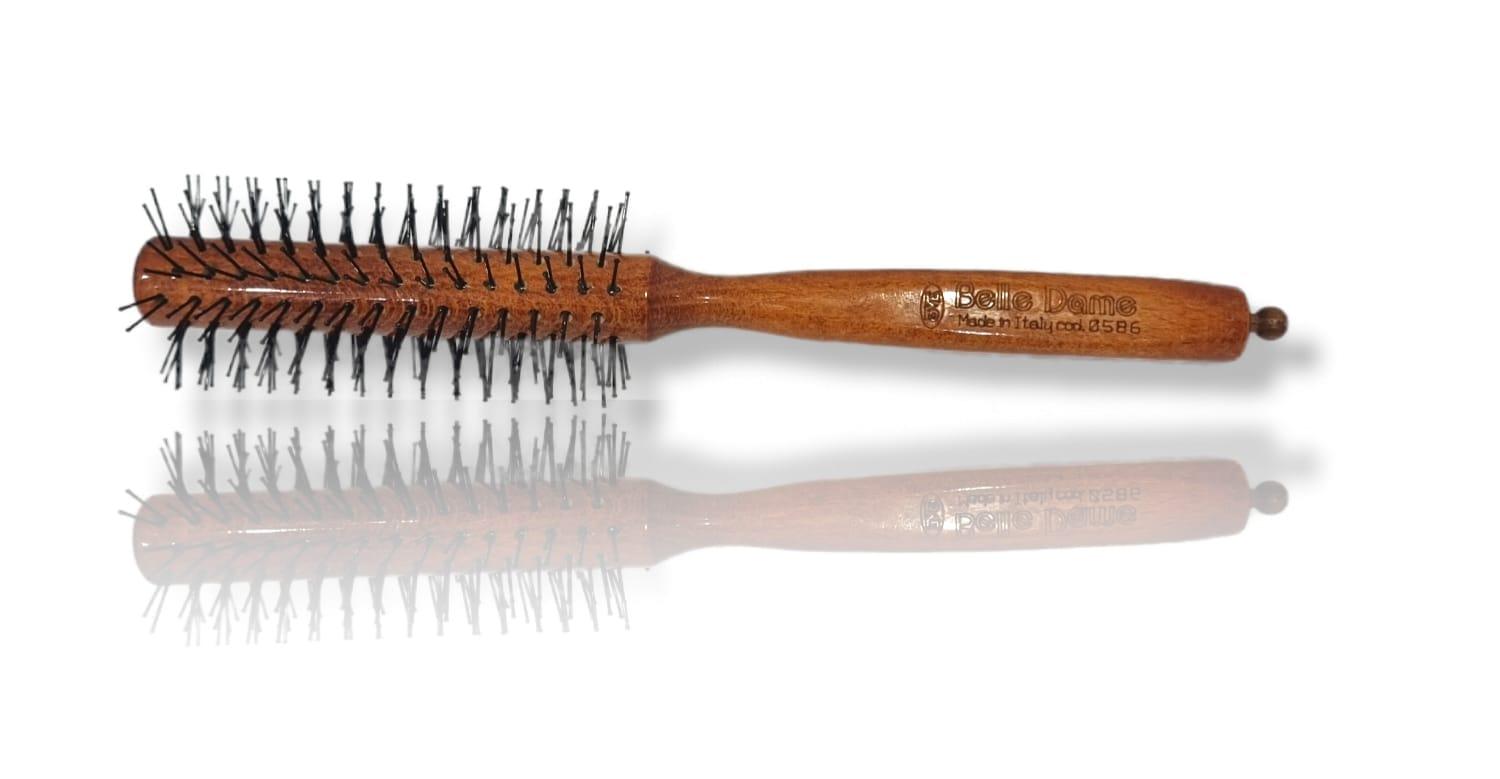3VE Belle Dame Wooden Hair Brush 0586
