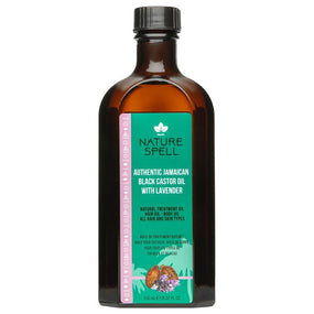 Nature Spell Authentic Jamaican Black Castor Oil With Lavender For Hair & Skin 150ml - Awarid UAE