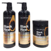 Dalaplex Black Natural Oil Black Rice Hair Care Set 1x3 - Awarid UAE