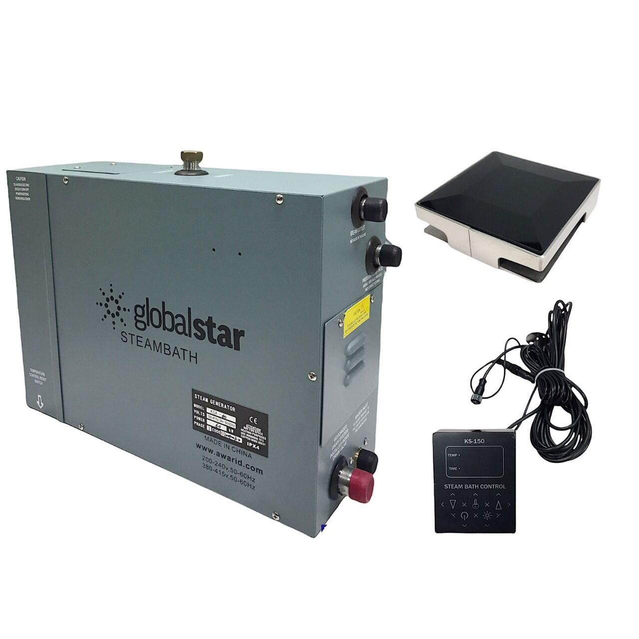 GlobalStar steam generator 9kw - automatic