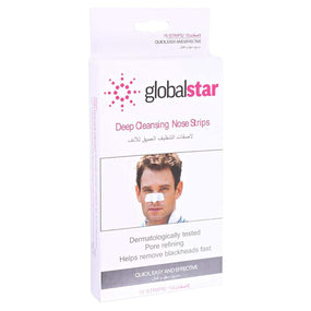 Globalstar Deep Cleansing Nose Strips 1 Packet GS-1001 - Awarid UAE