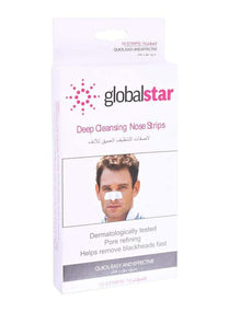 Global Star Deep Cleansing Nose Strips, 10 Strips Pack - Awarid UAE