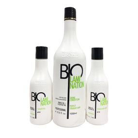 Brazil Protein Bio Lamination Protein Treatment Set 1x3 1000ml + 300ml x 2 - Awarid UAE