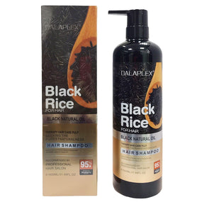 Dalaplex Black Natural Oil Black Rice Shampoo 900ml - Awarid UAE