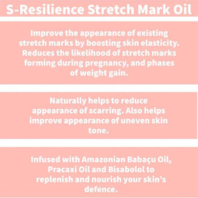 Nature Spell S-Resilience Stretch Mark Oil 100ml - Awarid UAE