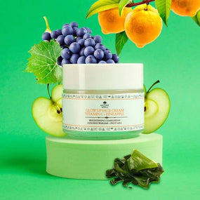 Nature Spell Glow Up Face Cream Vitamin C + Pineapple 100ml - Awarid UAE