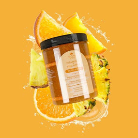 Nature Spell Vitamin C & Pineapple Body Scrub 300ml - Awarid UAE