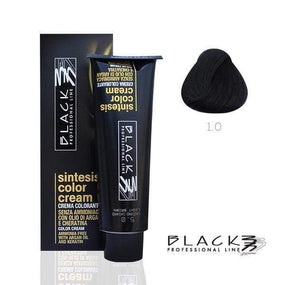 Black Sintesis Color Cream Ammonia Free Black N1.0 - Awarid UAE