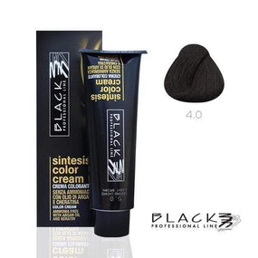 Black Sintesis Color Cream Ammonia Free Medium Brown N4.0 - Awarid UAE
