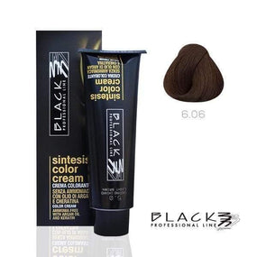 Black Sintesis Color Cream Ammonia Free Warm Dark Blonde N6.06 - Awarid UAE
