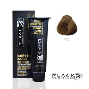 Black Sintesis Color Cream Ammonia Free Medium Blonde N7.0 - Awarid UAE