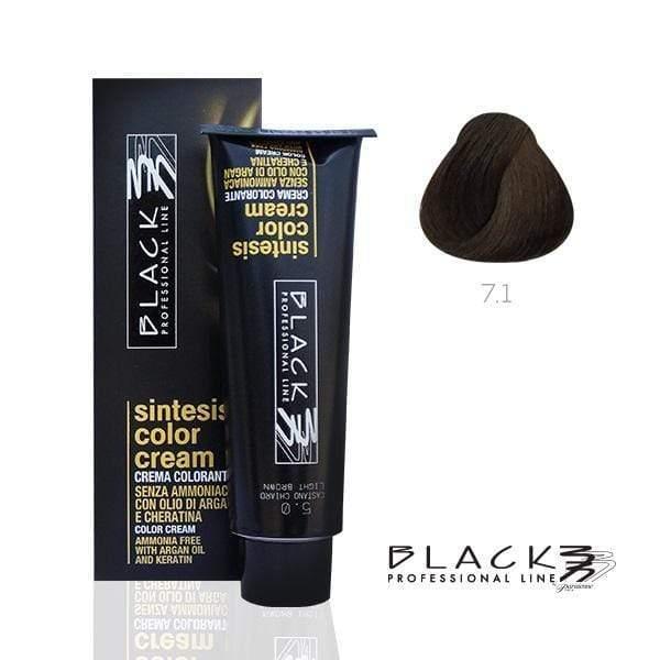 Hair color, Hair coloring, Ammonia Free, Ash medium blond, 7.1 hair color