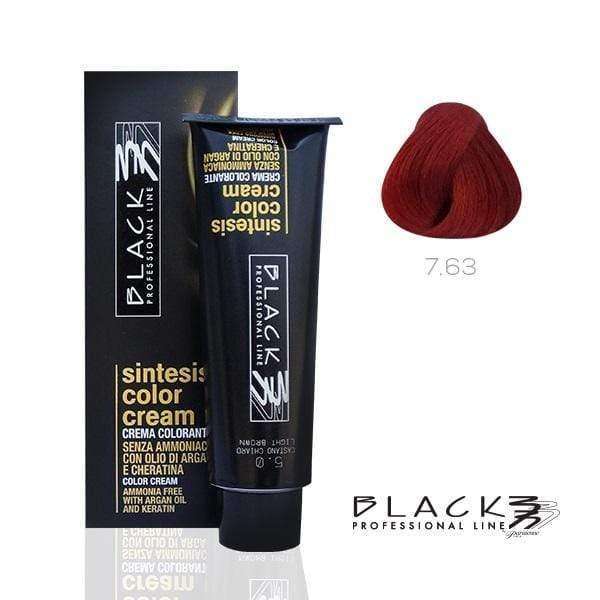 Hair color, Hair coloring, Ammonia free, Titan red hair color, 7.63 hair color